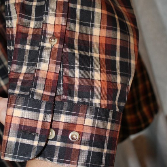 🍂 EUC! Fantastic Fall Find! Jos. A Bank Traveler's button-down, size XL - Picture 4 of 7